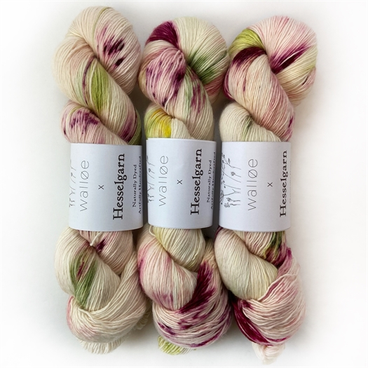 PLANTEFARVET SINGLE MERINO - WALLØE X HESSELGARN