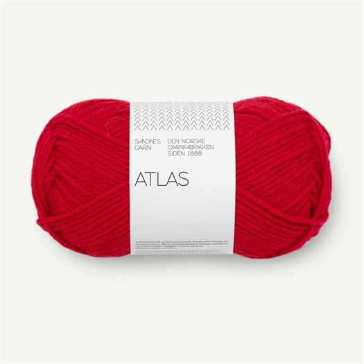 Image of Sandnes Atlas 4219 True Red