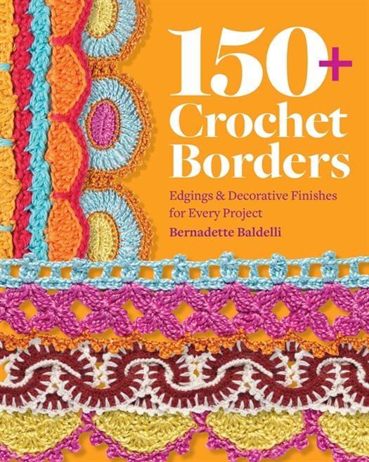 150+ CROCHET BORDERS af Bernadette Baldelli