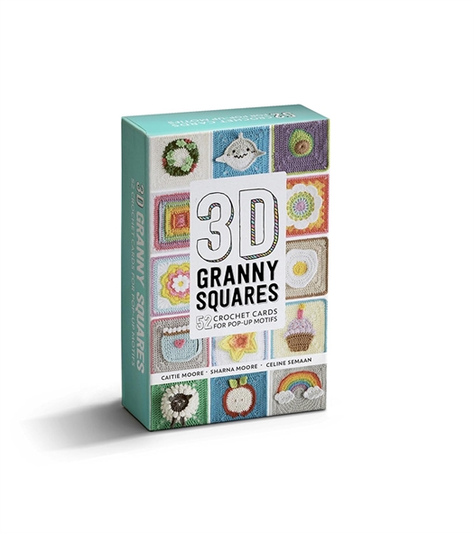3D Granny Square Cards