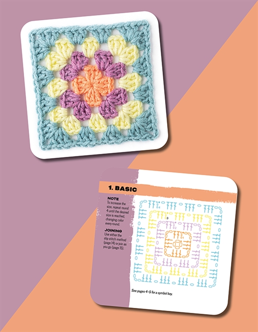 THE GRANNY SQUARE CARD DECK af Claire Montgomerie