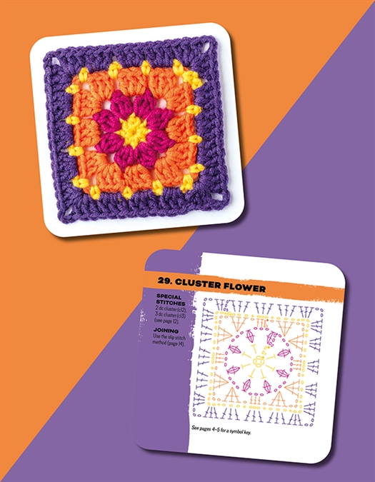 THE GRANNY SQUARE CARD DECK af Claire Montgomerie