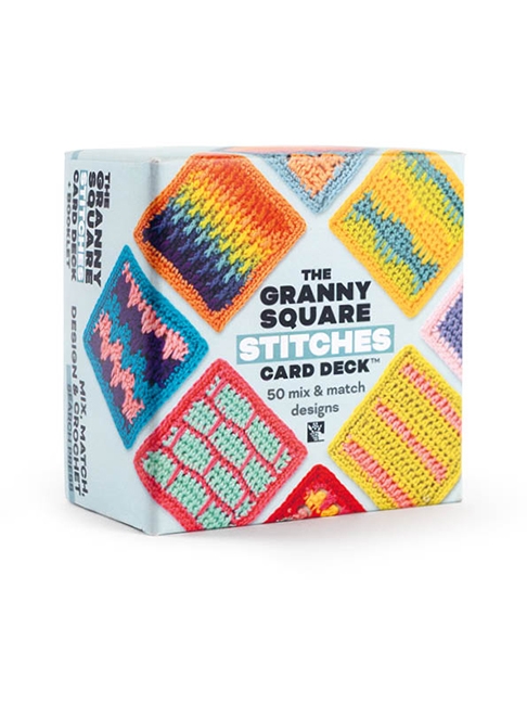 THE GRANNY SQUARE STITCHES CARD DECK 