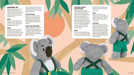 KNITTED FOREST FRIENDS af Sarah Keen