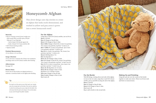 KNITTED BABY BLANKETS af Laura Strutt