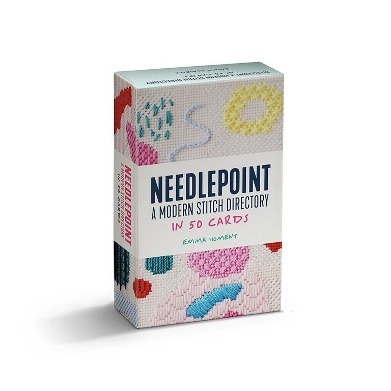 NEEDLEPOINT - A MODERN STITCH DIRECTOTY IN 50 CARDS af Emma Homent