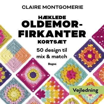 HÆKLEDE OLDEMORFIRKANTER - kortsæt