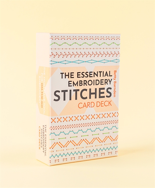 THE ESSENTIAL EMBROIDERY STITCHES CARD DECK af Betty Barnden