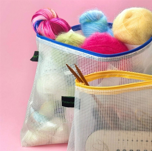 Mesh bag med bund