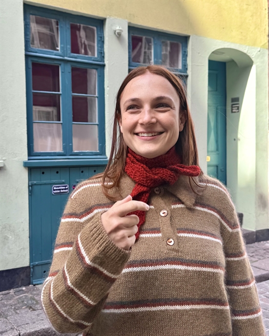 Muslinge Scarf fra Garnløkke