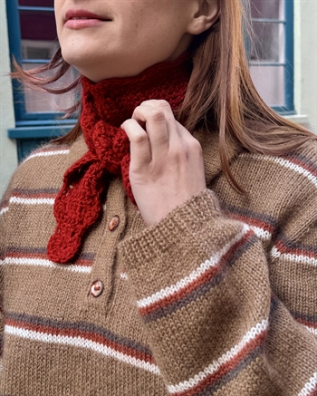 Muslinge Scarf fra Garnløkke