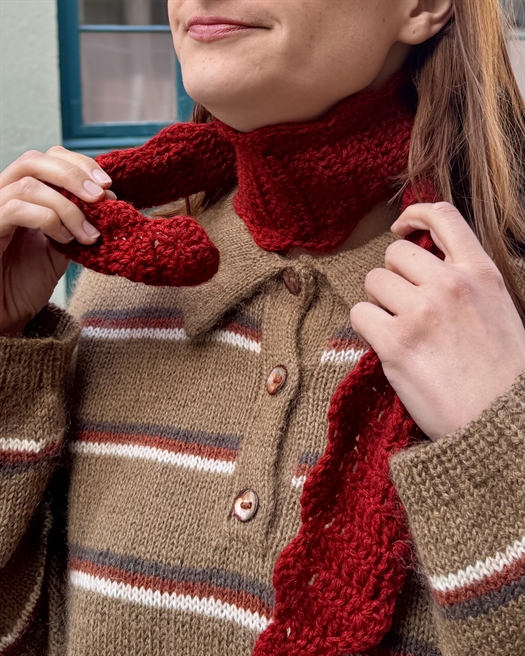 Muslinge Scarf fra Garnløkke