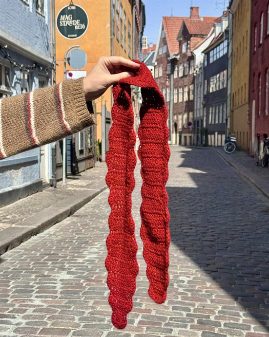 Muslinge Scarf fra Garnløkke