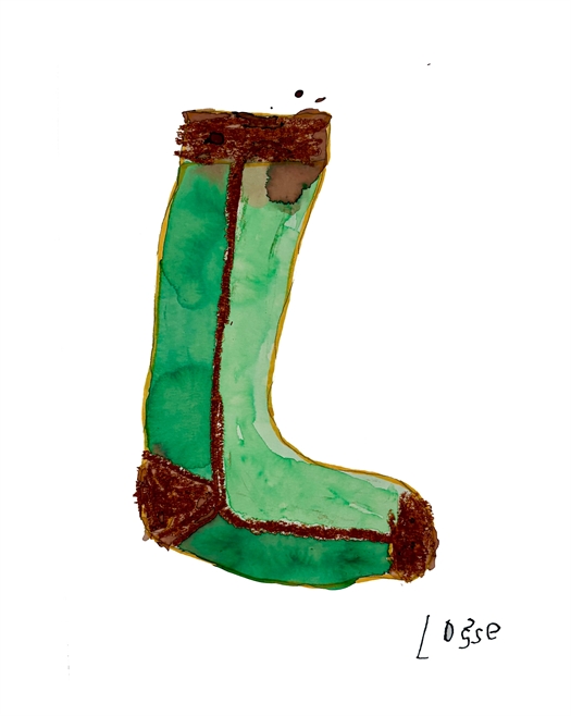 LASSES STRØMPE - en strikkeopskrift fra Foreningen Ingen Bliver Efterladt