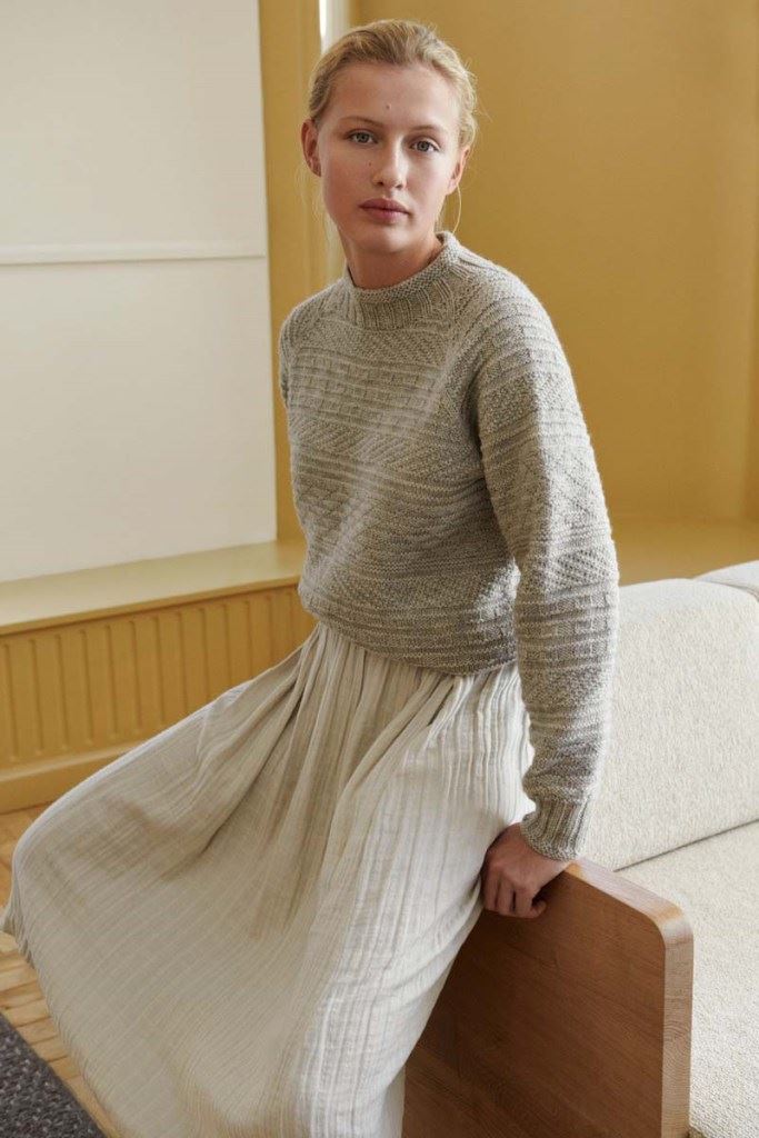 Anchers sweater designet Marianne Isager