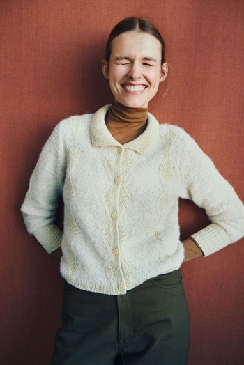 OTTI CARDIGAN designet af Helga Isager