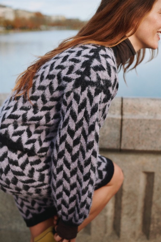 BILLIE JEAN JACKET fra Popknit