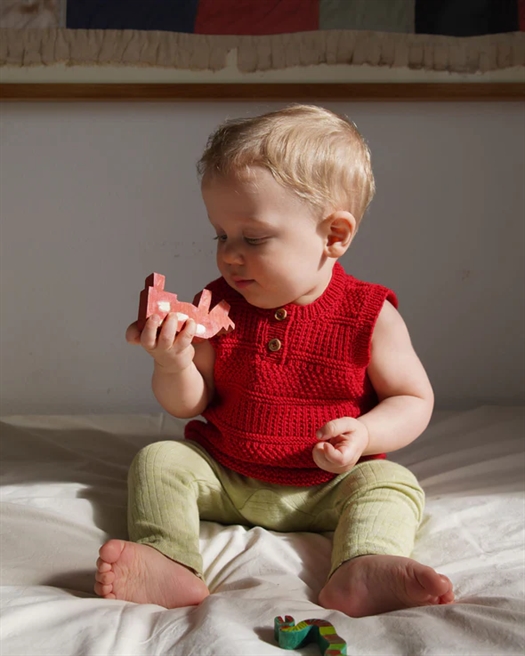 MYKINES VEST - BABY fra Kit Couture