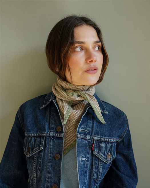 Nesna tørklæde - Wool Cotton