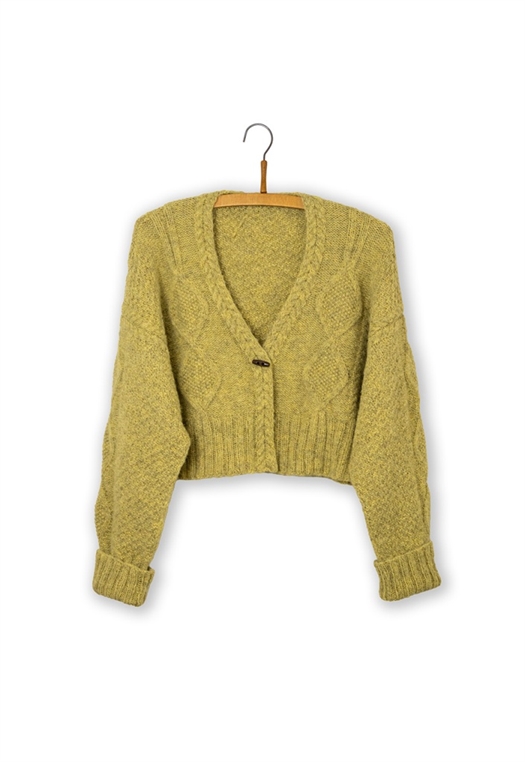 TVERSTED CARDIGAN fra Isager