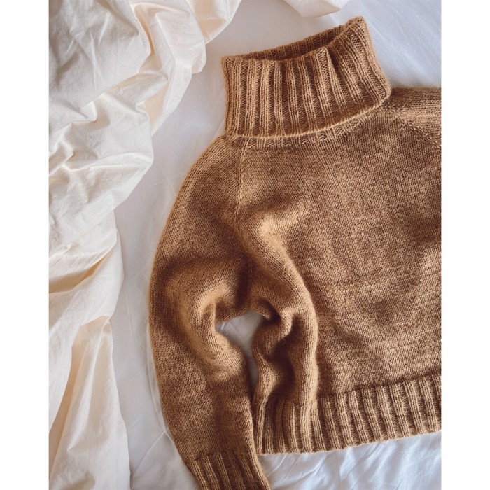 Caramel Sweater fra PetiteKnit
