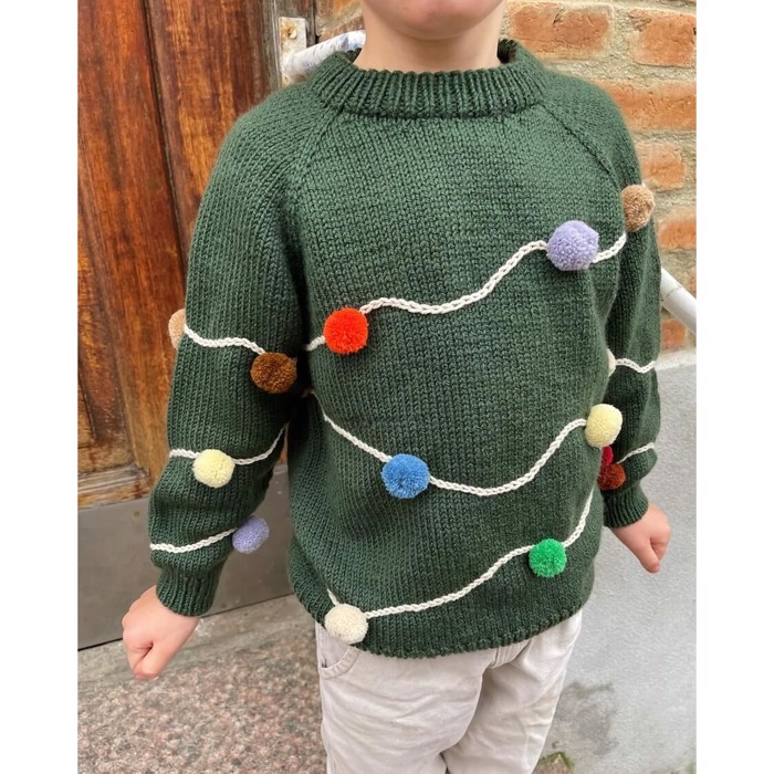 Let\'s Christmas Sweater fra PetiteKnit