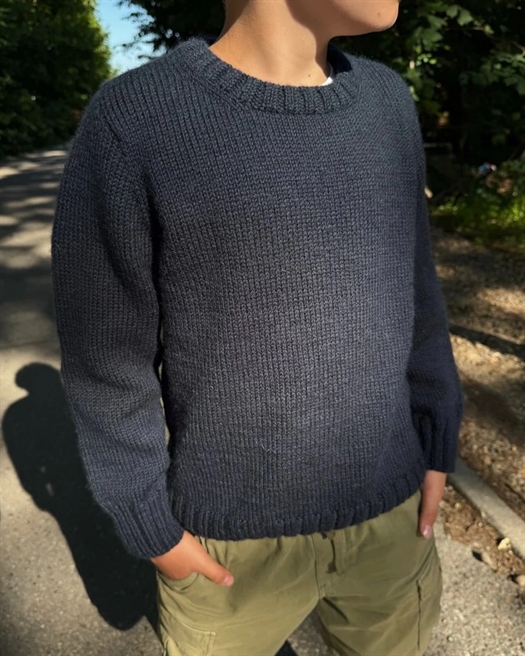 NIELS SWEATER JUNIOR fra PetiteKnit