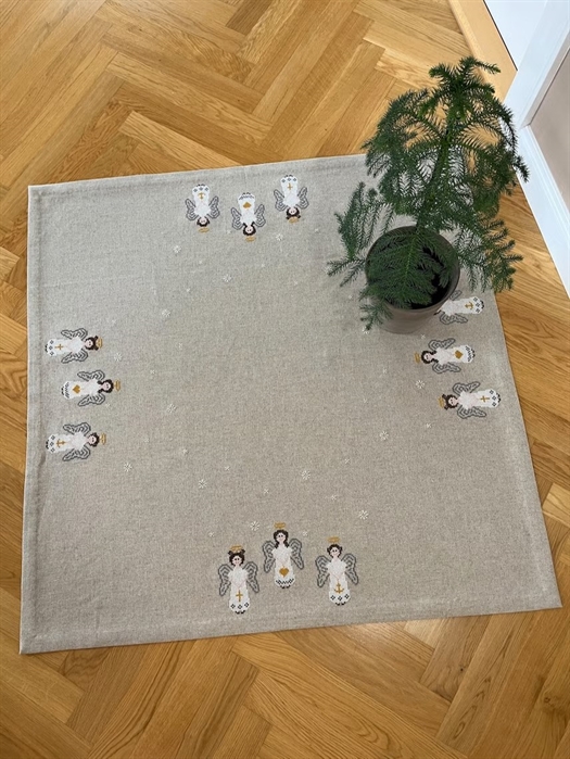 Angels - Lille juletræstæppe