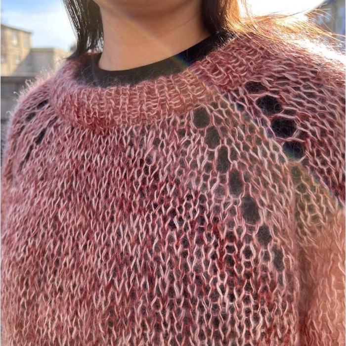 Chunky Light Sweater designet af Inga Walløe
