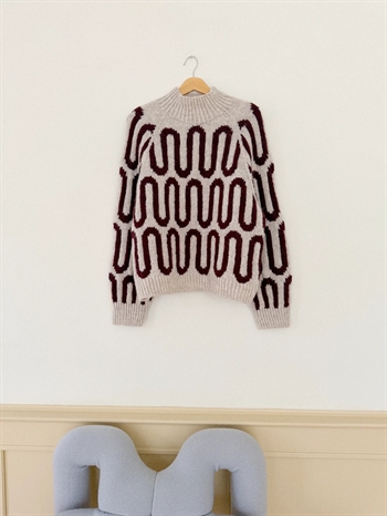 WAVE SWEATER af Spektakelstrik