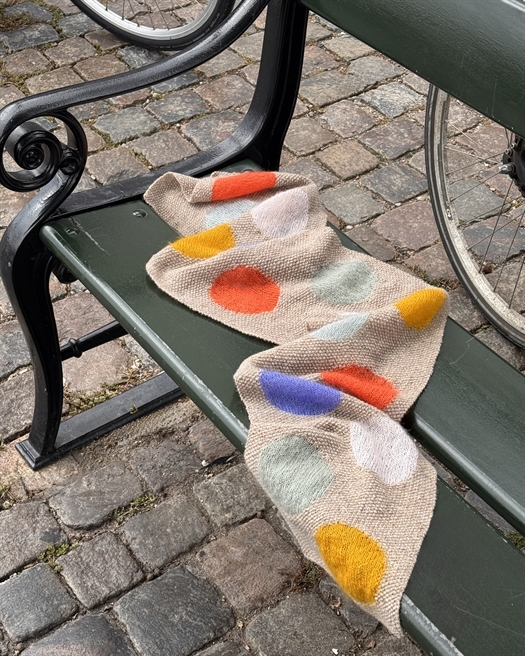 CIRCUS SCARF af Inga Walløe